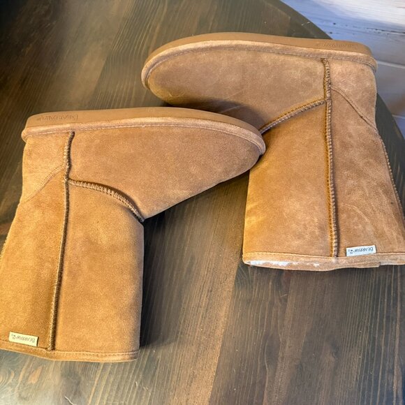 Bearpaw Women's Eva Short Hickory Winter Boots Size 10 Brown Beige - Picture 5 of 10